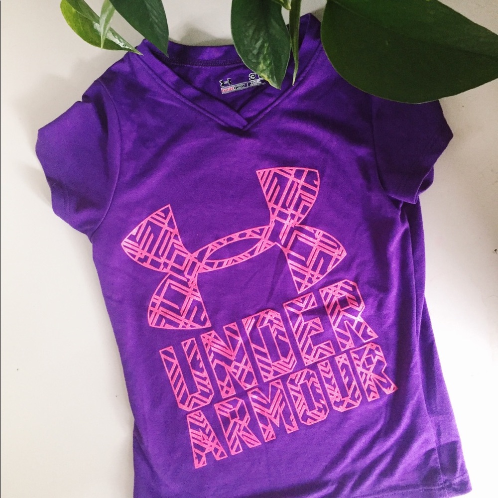 Little Girls Under Armor T-shirt | SUMMER | 3T